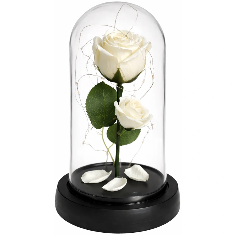 Wieczna Róża w Szkle - 2062- Wieczna Róża Bukiet